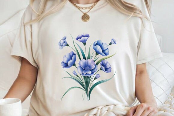 Blue Flower Bouquet: An Embroidery Design Review