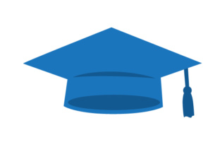 Blue Graduation Cap: A Designer’s Stitch Test