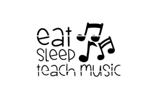 Eat Sleep Teach Music: An Embroidery Design Review