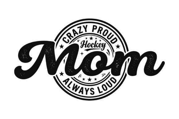 Hockey Mom Proud Typography Design Review