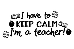 I Have to Keep Calm: Teacher Embroidery Design Review