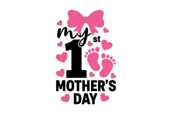 My 1st Mothers Day Baby Footprint Pink Review