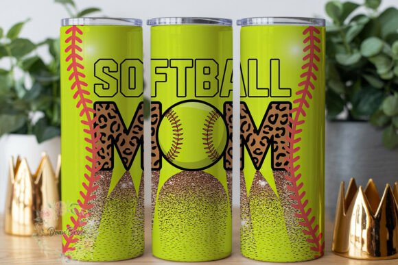 Softball Mom Leopard Glitter Tumbler Design Review